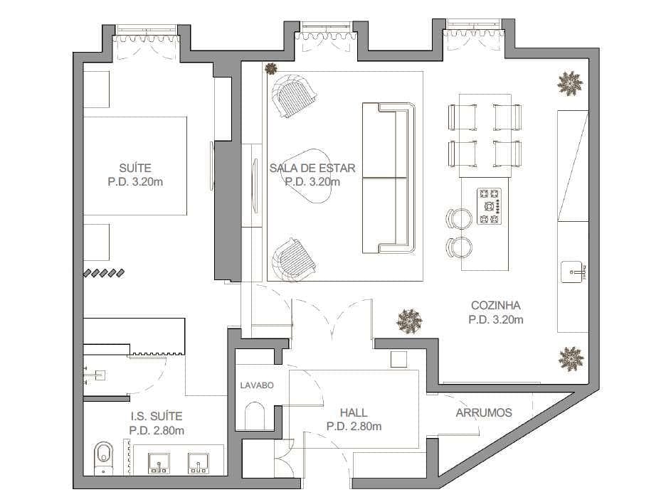 Appartement 2 pièces avec parking, Rua Castilho, Lisboa - Image 22