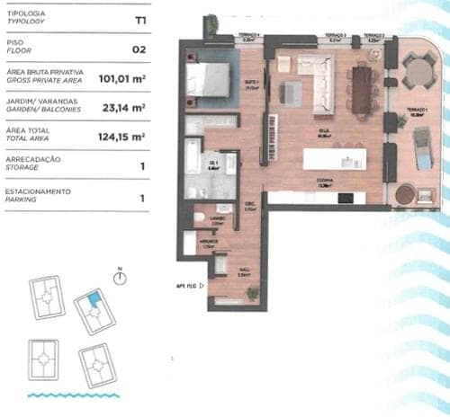 PF37616 - Apartamento T1 com piscina, Cascais - Imagem 42