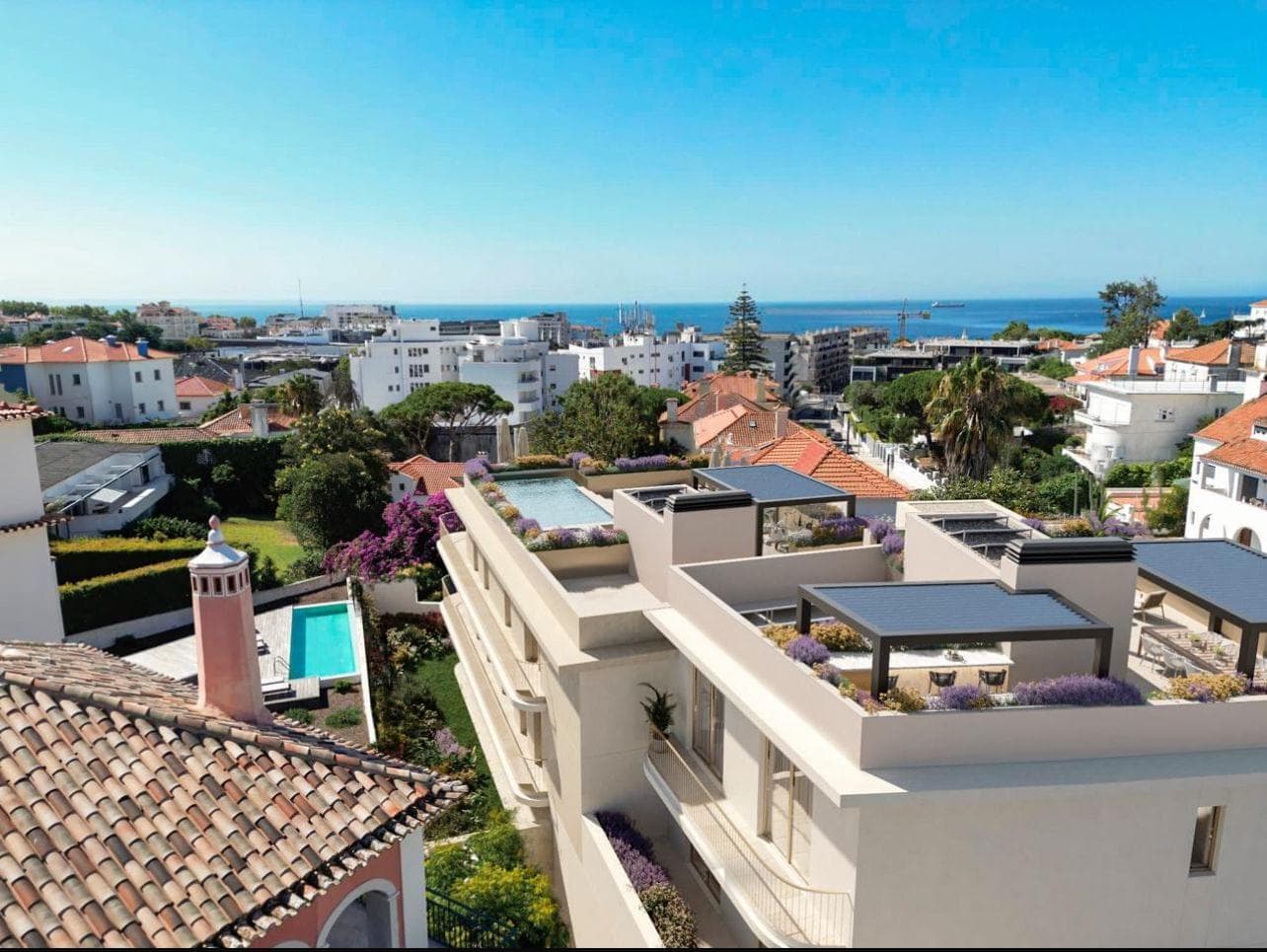 Penthouse T4 + 1 com piscina, Estoril, Cascais - Imagem 2