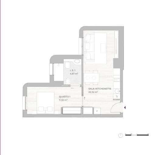 PF39886 - Apartamento T1 com piscina, Parque das Nações, Lisboa - Imagem 22