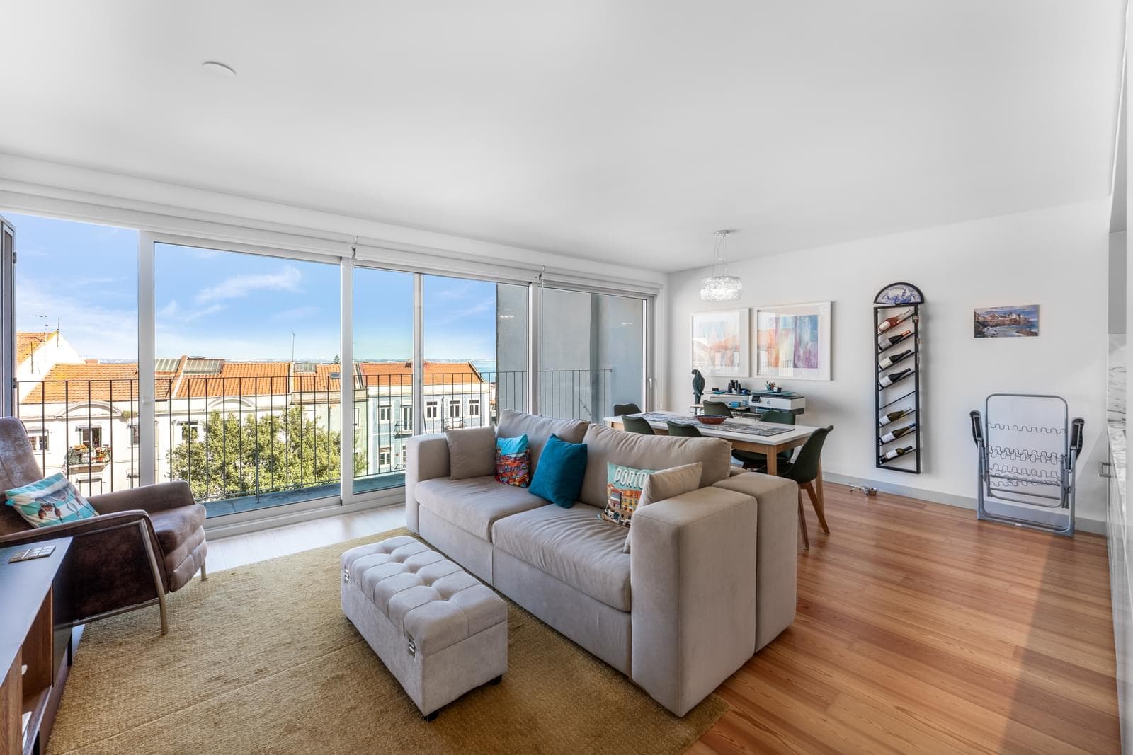 Apartamento T1 com vista, Graça, Lisboa - Imagem 1