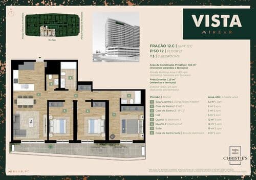 PF40986 - Apartamento T3 com piscina, Miraflores, Oeiras - Imagem 37