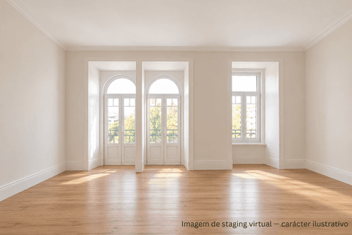 PF41395 - Penthouse T2 com vista, Gulbenkian, Lisboa - Imagem 2