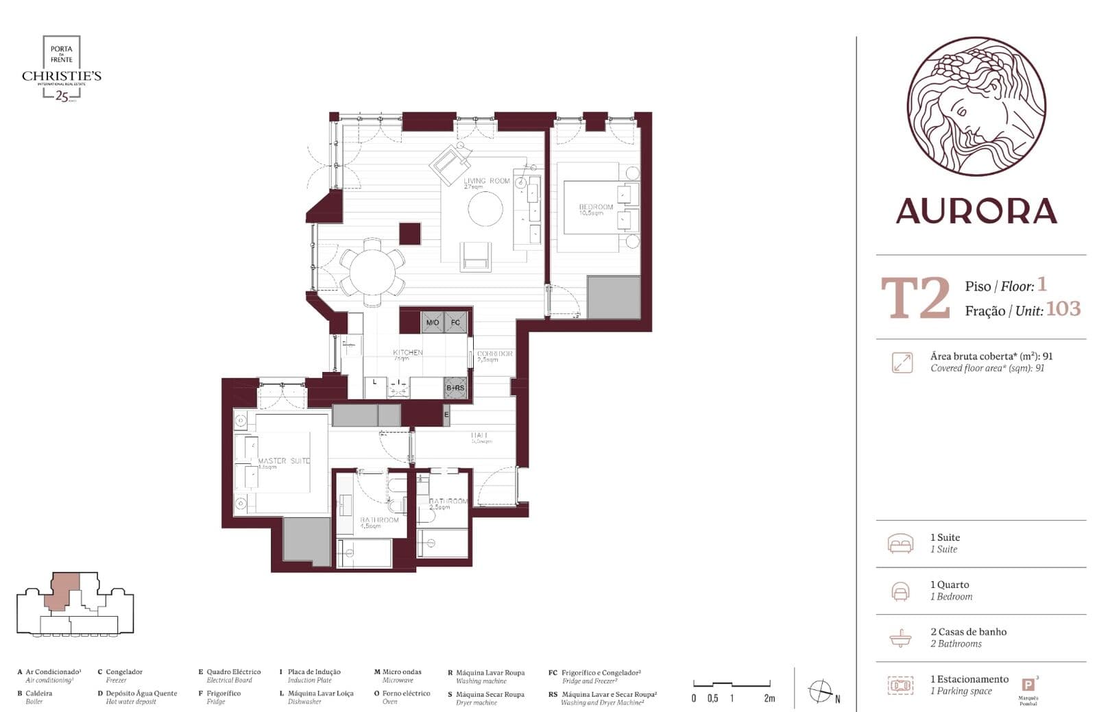 Apartamento T2 com vista, Parque Eduardo VII, Lisboa - Imagem 28