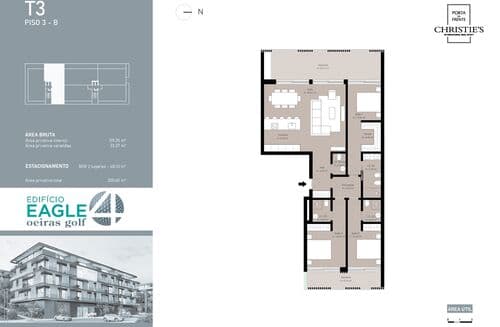 PF41465 - Apartamento T3 com estacionamento, Oeiras Golf Residence, Oeiras - Imagem 3