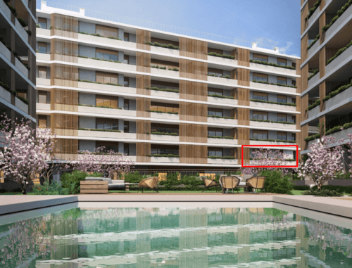 PF41891 - Apartamento T2 com piscina, Telheiras, Lisboa - Imagem 1