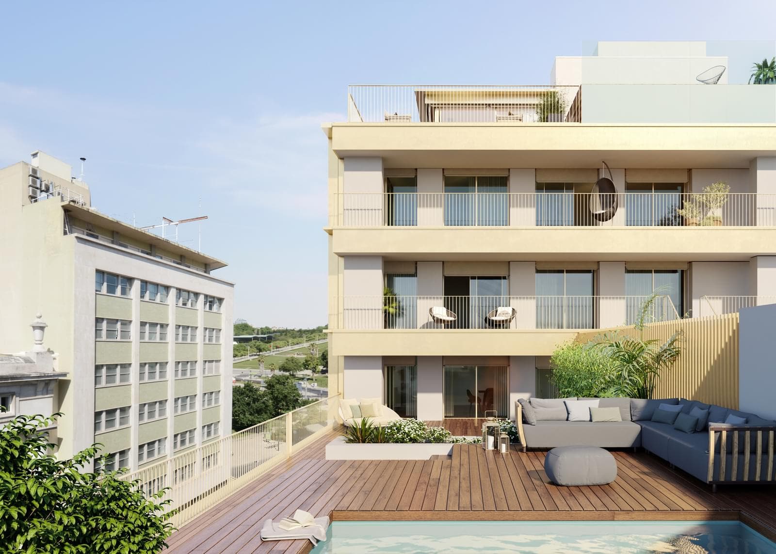 Apartamento T3 com vista, Duque de Loulé, Lisboa - Imagem 30