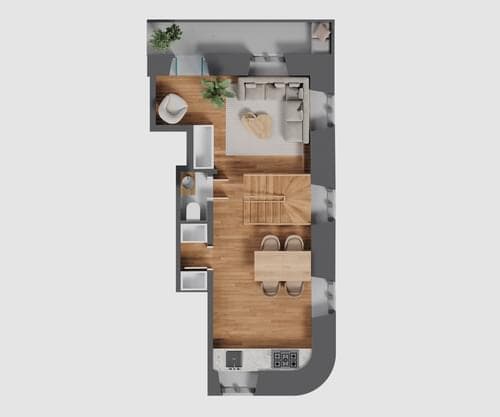 PF39872 - Duplex T2 com vista, Campo de Ourique, Lisboa - Imagem 23
