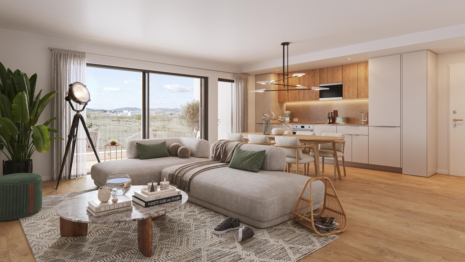 Apartamento T2 com jardim, Loures - Imagem 1
