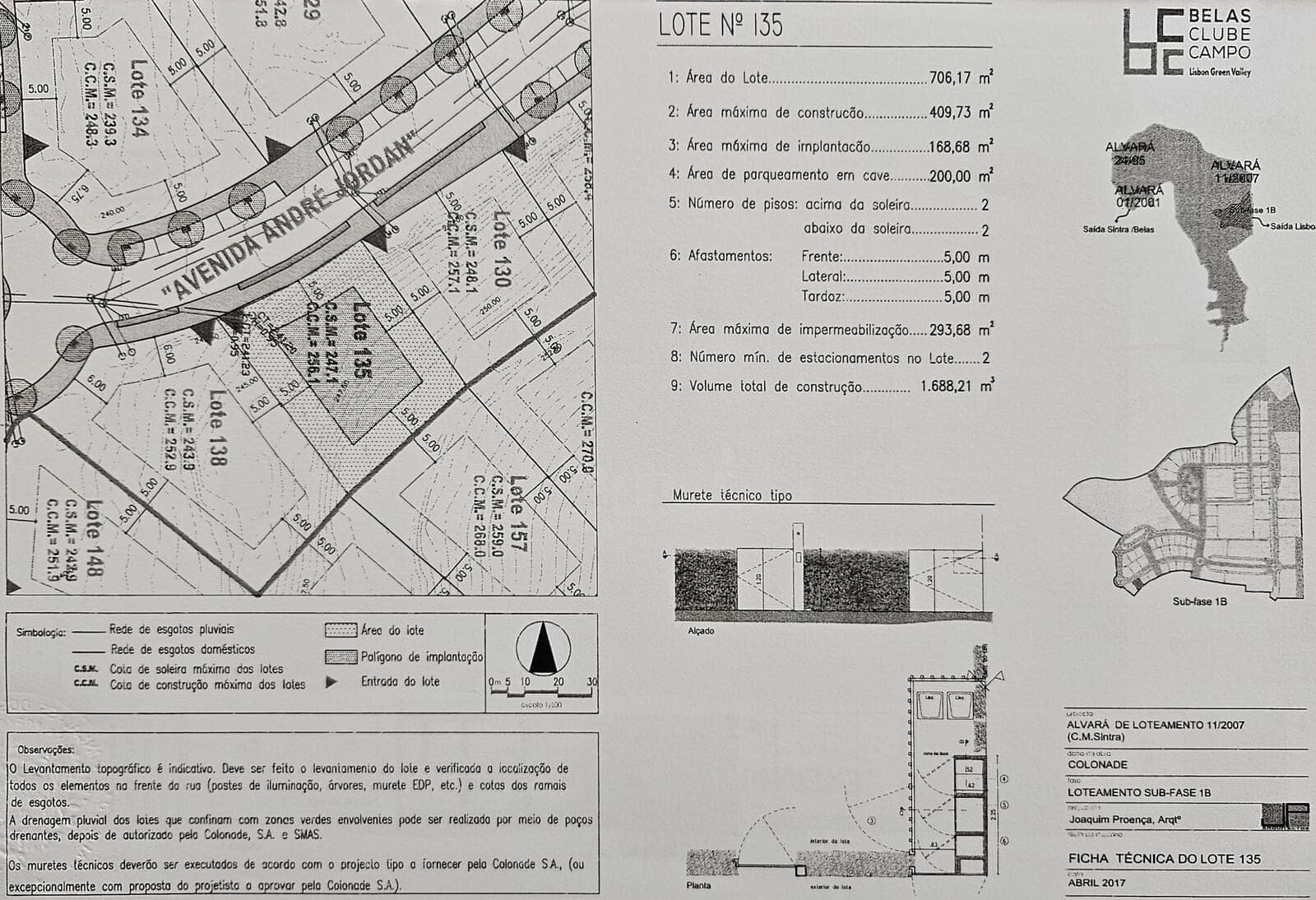 Terreno Urbano 706 m2, Belas Clube de Campo, Sintra - Imagem 30