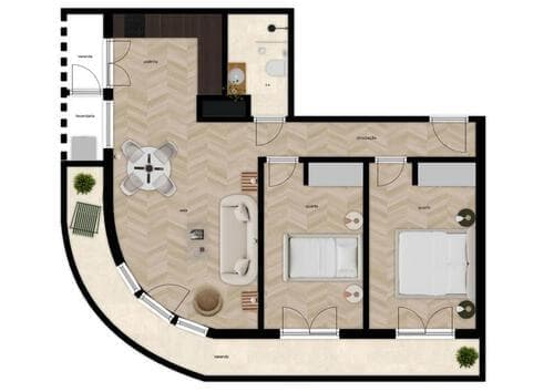 PF40346 - Apartamento T2 com vista, Amoreiras, Lisboa - Imagem 21