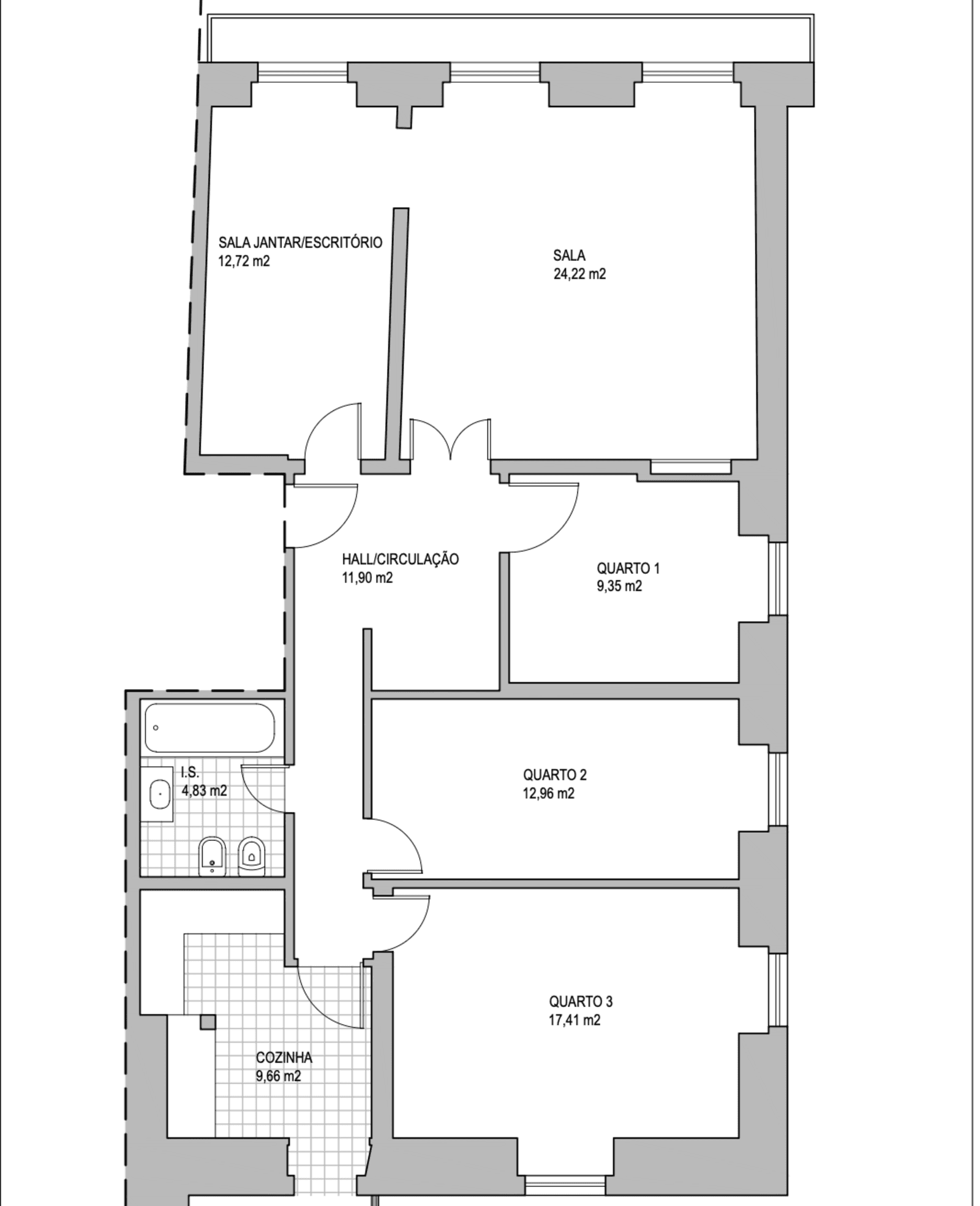 Apartamento T3, Estrela, Lisboa - Imagem 29