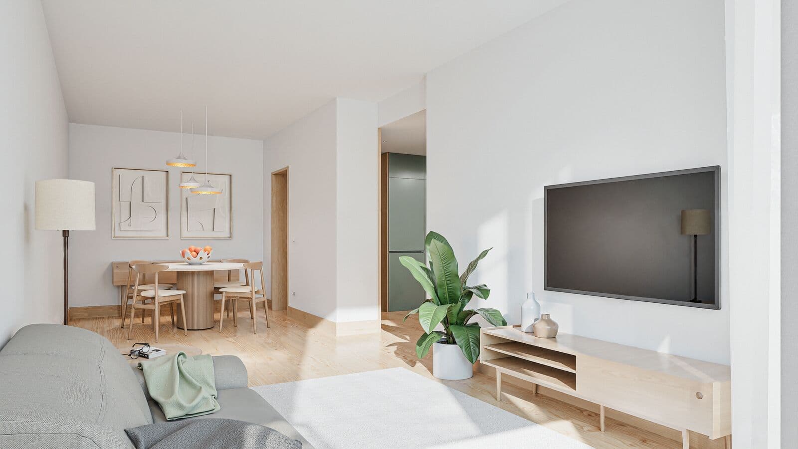 Apartamento T1 + 1 com vista, Alvalade, Lisboa - Imagem 3